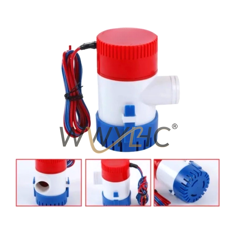 Fishing Boat Bilge Pump - เหมาะสำหรับเรือประมง เรือยอชท์ เรือเร็ว ปั๊มน้ำเสีย 12/24V DC