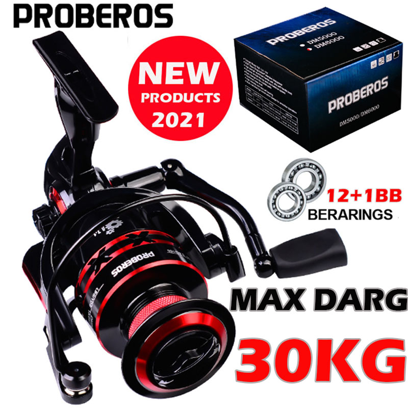 Abu Garcia Reel Max - PROBEROS SPINNING Reel 9-23KG ลากสูงสุดตกปลา Reel