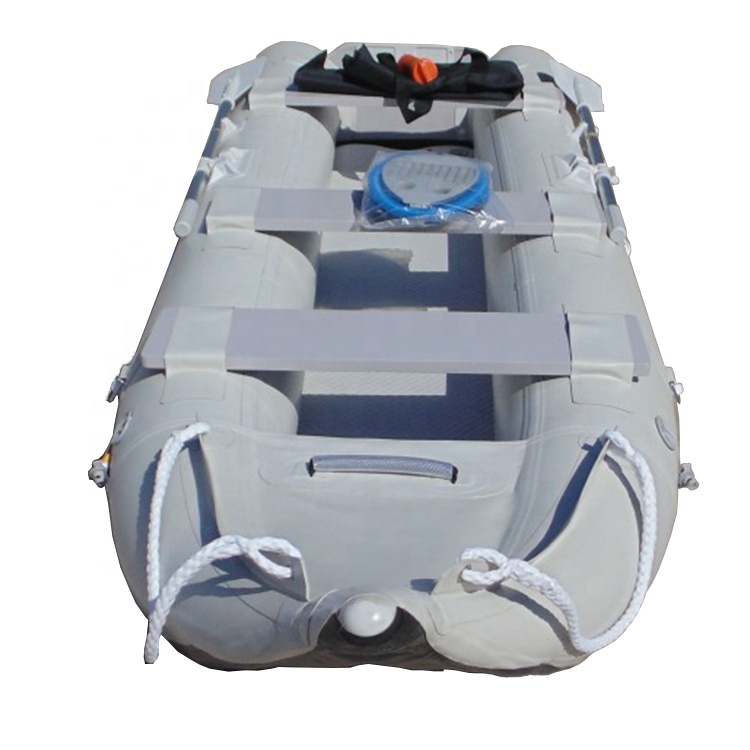 Fishing Boat Aluminum - เรือคายัคเป่าลม Goethe Goboat GTK370 ขนาด 12
