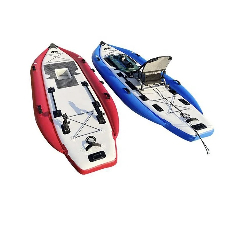 Fishing Boat Aluminum - เรือคายัคแบบเป่าลมขนาด 340*115*15 ซม. ผลิตจากวัสดุ LLDPE+PVC ขับเคลื่อนด้วยเท้าเหยียบ