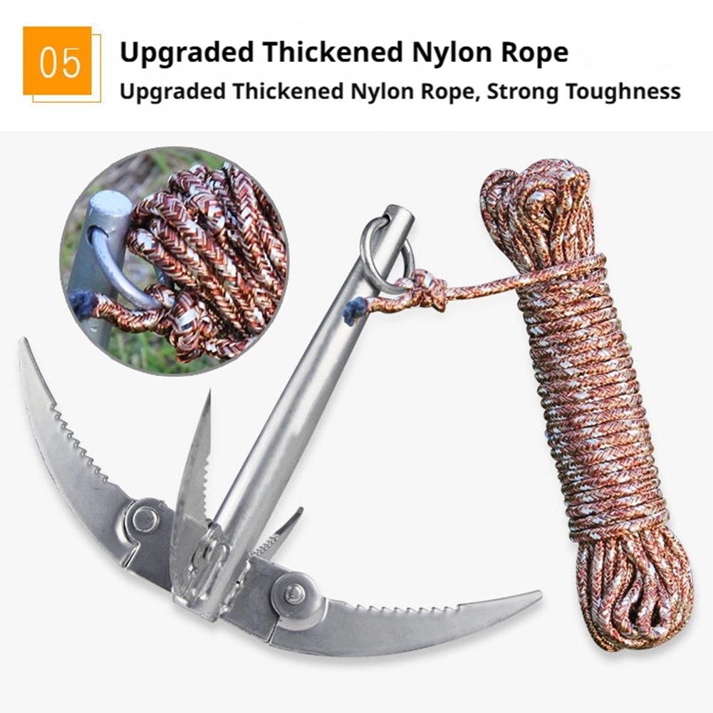 ตะขอเกี่ยวสำหรับกิจกรรมกลางแจ้ - Fishing Boat Anchor บทวิจารณ์และราคา