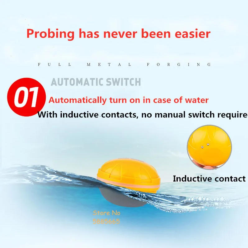 เครื่องหาปลาโซนาร์แบบพกพาอัจฉร - Fishing Boat Depth Finder บทวิจารณ์และราคา