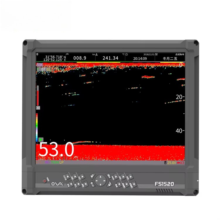เครื่องวัดความลึกทางทะเล 1000  - Fishing Boat Depth Finder บทวิจารณ์และราคา